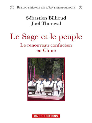 cover image of Le Sage et le peuple. Le renouveau confucéen en Chine